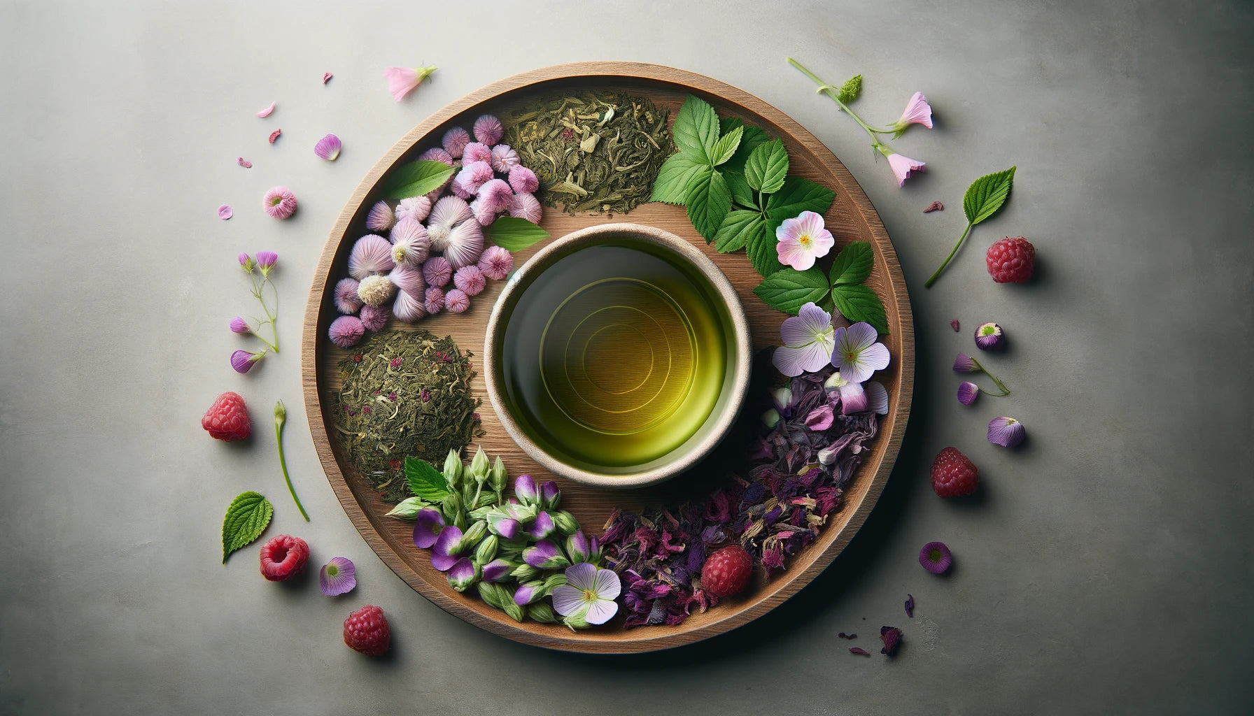  La Vie en Mauve | Thé Vert Violette Framboise